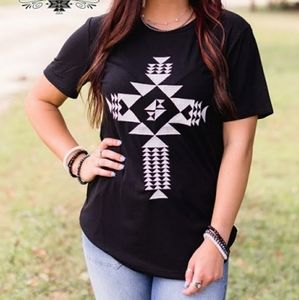 NEW El Cruzar Aztec top